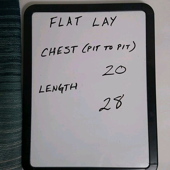 J.Jill Sweater/Tunic Women's  Ombre Teal to Gray Long Cotton Blend M Cozy Coast - Picture 9 of 9